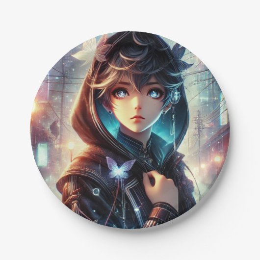 おもしろい漫画 ペーパープレート (正面)