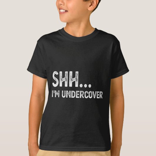 おもしろい潜入捜査官の簡単コスチューム シラミ Tシャツ (正面)