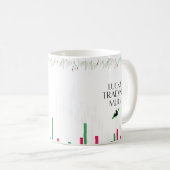 おもしろい為替取引コーヒーマグ コーヒーマグカップ (正面右)