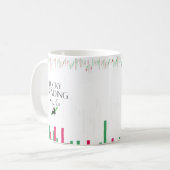 おもしろい為替取引コーヒーマグ コーヒーマグカップ (正面左)
