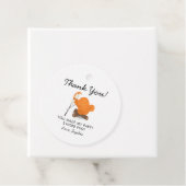 おもしろい焚き火の誕生日パーティーありがとう フェイバータグ (インサイチュ)