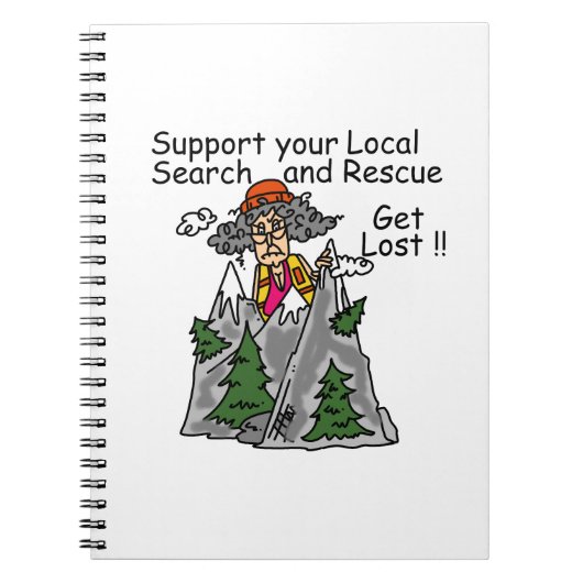 おもしろい無くなっている得て下さい ノートブック (正面)