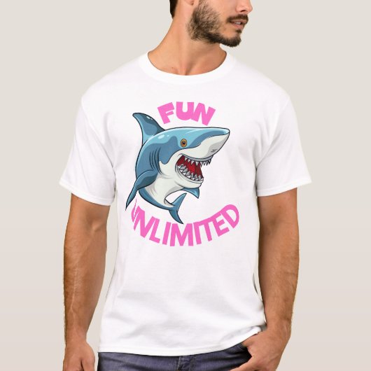 おもしろい無制限 – エンドレスJoyグラフィックシャツ Tシャツ (正面)