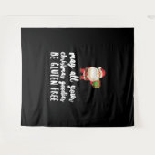 おもしろい無料のクリスマス タペストリー (正面(横))