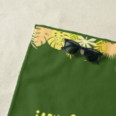 おもしろい熱帯夏 ビーチタオル (インサイチュ)