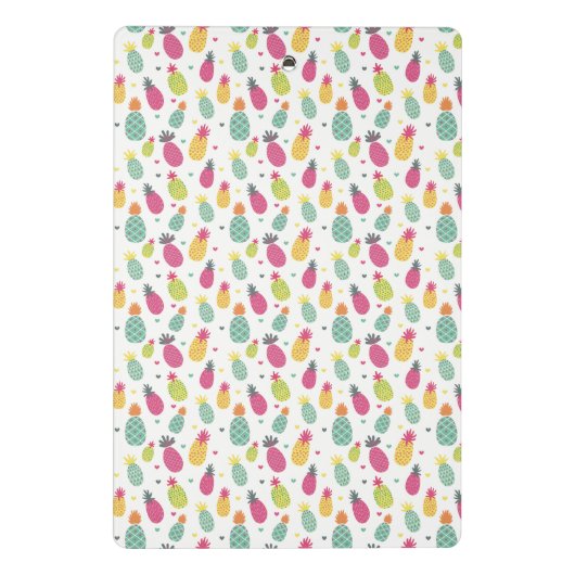 おもしろい熱帯性パイナップル ミニクリップボード (裏面)