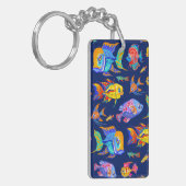おもしろい熱帯魚 キーホルダー (正面左)