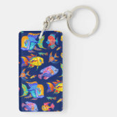 おもしろい熱帯魚 キーホルダー (裏面)
