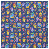 おもしろい熱帯魚 ファブリック (見本)