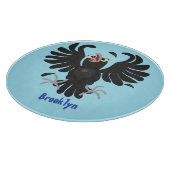 おもしろい熱狂するイラストレーション カッティングボード (角)