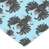 おもしろい熱狂するイラストレーション ショートテーブルランナー (コーナー)