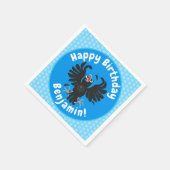 おもしろい熱狂するイラストレーション スタンダードカクテルナプキン (角)