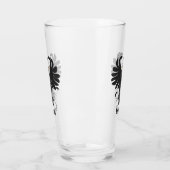 おもしろい熱狂するイラストレーション タンブラーグラス (左)