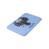 おもしろい熱狂するイラストレーション バスマット (アングル)