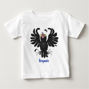 おもしろい熱狂するイラストレーション ベビーTシャツ