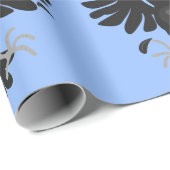 おもしろい熱狂するイラストレーション ラッピングペーパー (ロールコーナー)