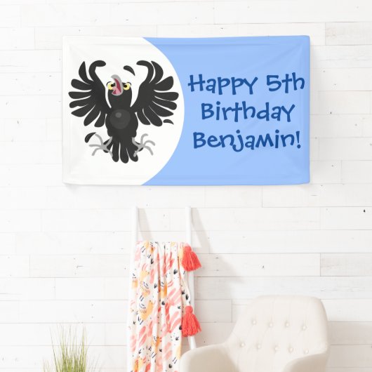 おもしろい熱狂するイラストレーション 横断幕 (インサイチュ)