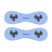 おもしろい熱狂するイラストレーション 野球ボール (パネル)