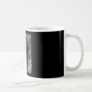 おもしろい父の日ゴーストハートハンド怖い顔 コーヒーマグカップ