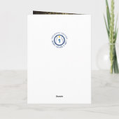 おもしろい父の日野球愛好家フォトマガジン カード (裏面)