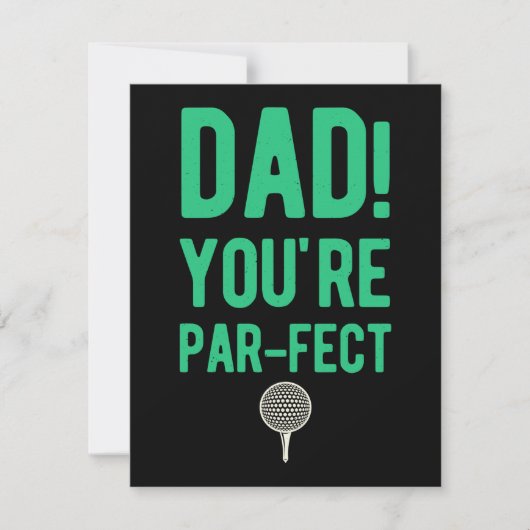 おもしろい父の日 シーズンカード (正面)