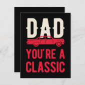 おもしろい父の日 シーズンカード (正面/裏面)