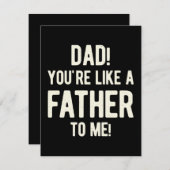 おもしろい父の日 シーズンカード (正面/裏面)