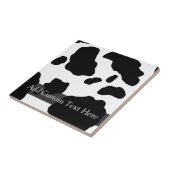 おもしろい牛プリント タイル (側面)