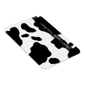 おもしろい牛プリント パーソナライズされた マグネット (右側)