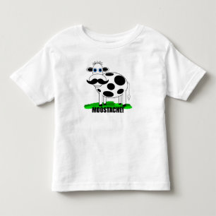 おもしろい牛 トドラーTシャツ