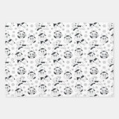 おもしろい牛 ラッピングペーパーシート (正面)