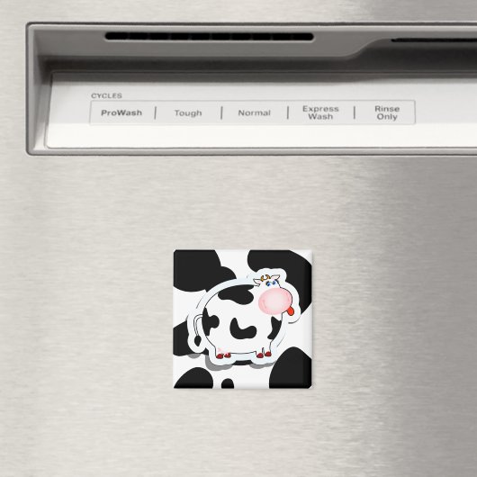 おもしろい牛、磁気 マグネット (インサイチュ (食洗機))