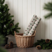 おもしろい特別配送切手写真丁合い ラッピングペーパー