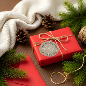 おもしろい特殊配送なしピーキングクラフト紙小包 ラウンドシール