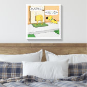 おもしろい犬お尻インドギードアキャンバスプリントプリント キャンバスプリント (インサイチュ (寝室))