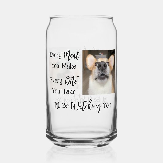 おもしろい犬ことわざ2の写真 ガラス缶 (裏面)