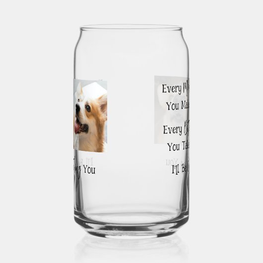 おもしろい犬ことわざ2の写真 ガラス缶 (左)