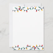 おもしろい犬のクリスマスフォトと名前をカスタムする シーズンカード (裏面)