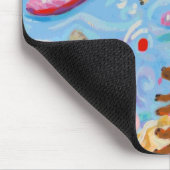 おもしろい犬のマウスパッド マウスパッド (コーナー)