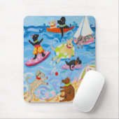 おもしろい犬のマウスパッド マウスパッド (マウス)