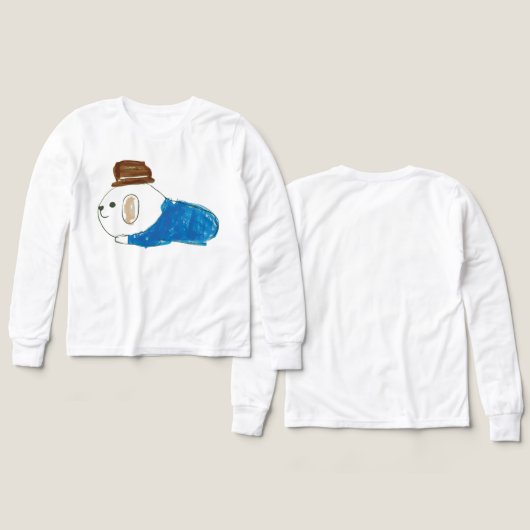 おもしろい犬の帽子とコート子供へ (デザイン 正面&背面)