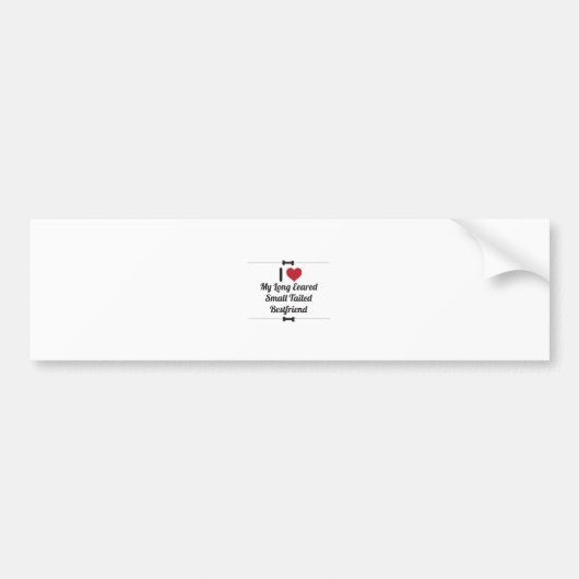 おもしろい犬の引用文 バンパーステッカー (正面)