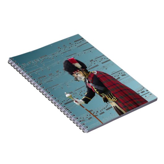 おもしろい犬の管専攻学生 ノートブック (右側)