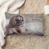 おもしろい犬の装飾用クッション ランバークッション (ブランケット)