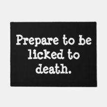 おもしろい犬の警告