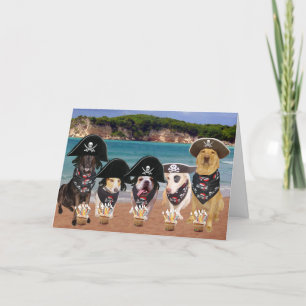 おもしろい犬の9月19日の誕生日 カード