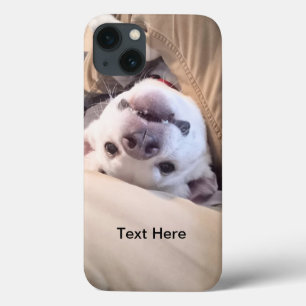おもしろい犬はコミカルな写真を無視しない iPhone 13ケース