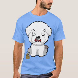 おもしろい犬は臭いプー臭い Tシャツ