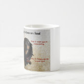 おもしろい犬を頼む方法 コーヒーマグカップ (中央)