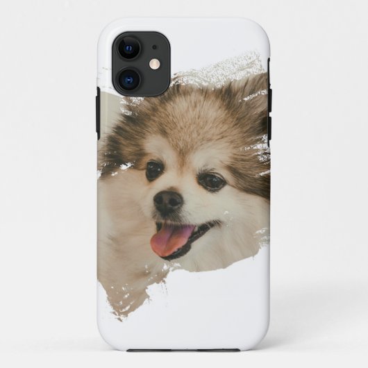 おもしろい犬アートワーク Case-Mate iPhoneケース (裏面)